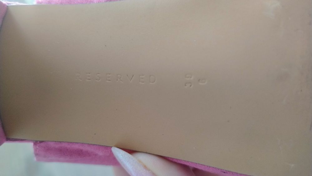 Летни обувки Reserved 39,сини с камъни,Shoe Aquarium38, Wonders санда