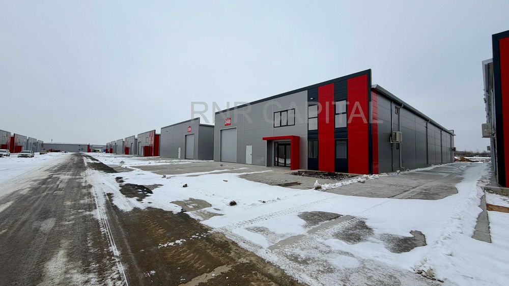 Hala 600 mp - TBM Park Chiajna - curte 460mp - TIR - scutit TVA