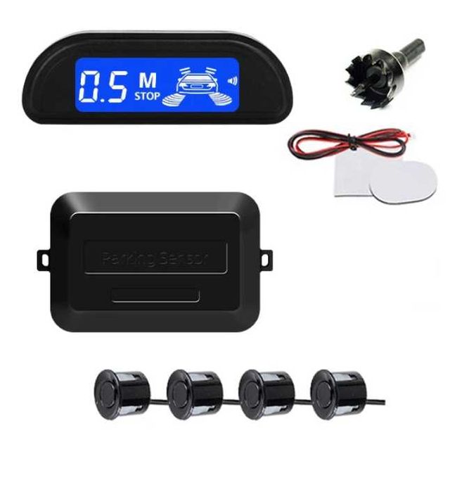 Парктроник с 4 датчика и LED дисплей