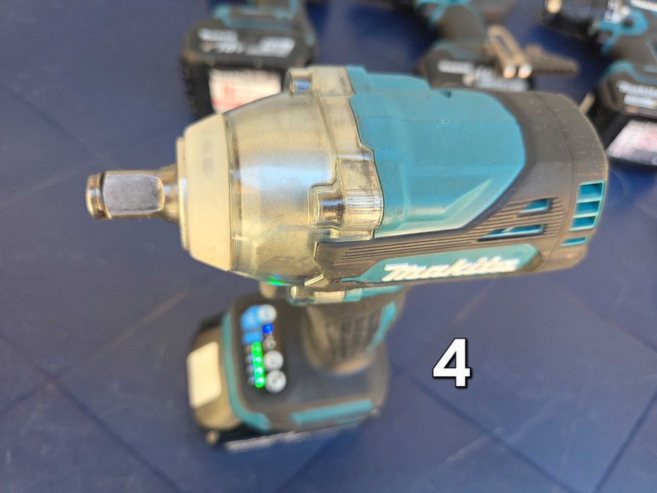 Комплект 4 бр. Акумулаторни Инструменти MAKITA 18V - ОТЛИЧЕН