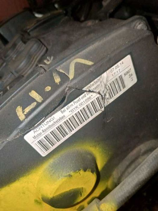 Двигатель BYK Audi A6 бек