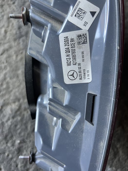 Стоп задний Mersedes E 213