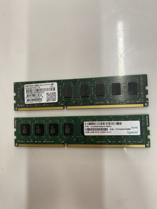ОЗУ оперативная память DDR4, DDR3
