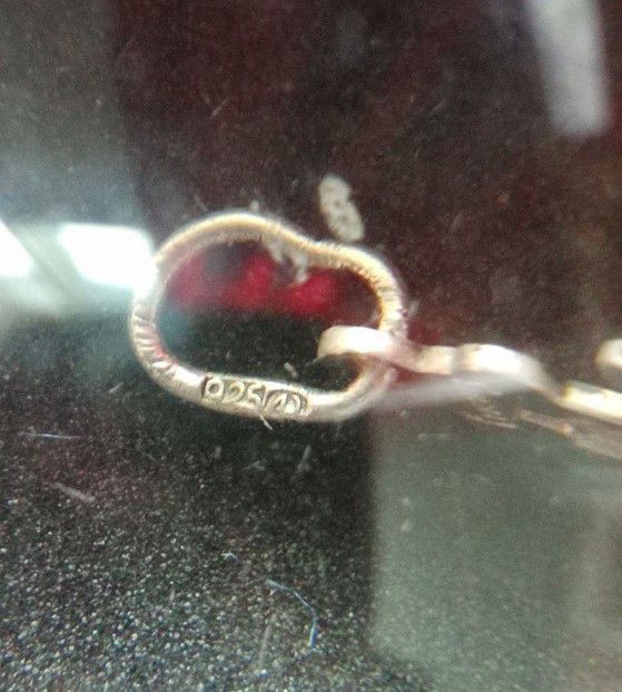 Серебряный крестик ( маленький ) Царская Россия 925 проба