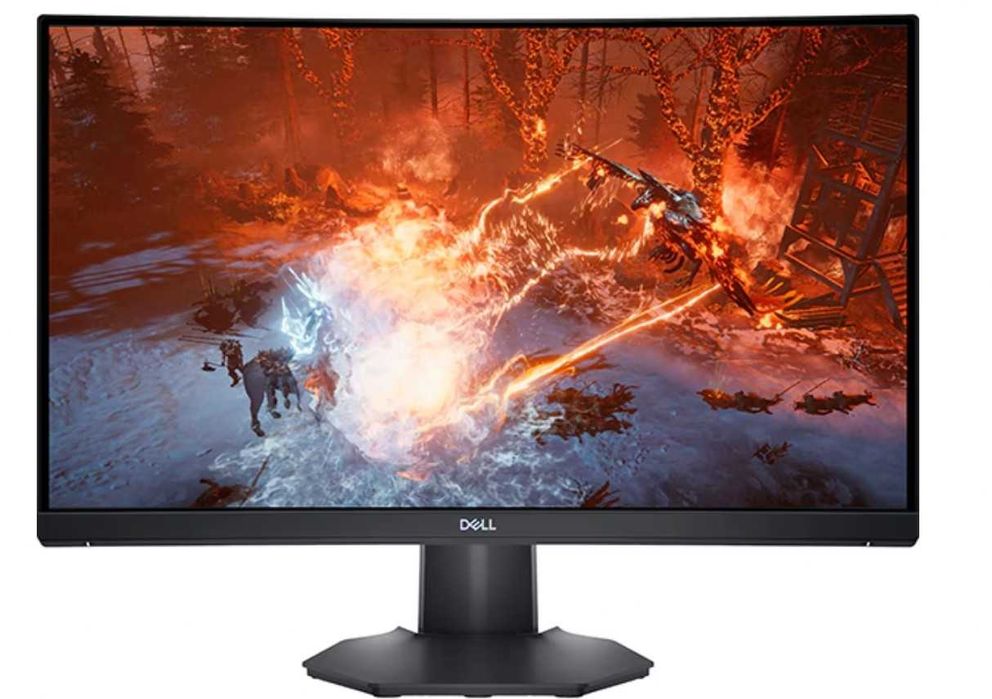 Monitor Gaming curbat LED VA DELL S2422HG, 23.6", Full HD, 165 Hz, AMD FreeSync