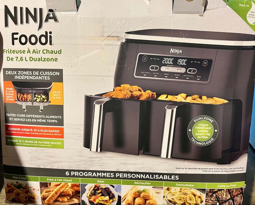 Air Fryer Ninja Foodi Dual Zone 7.6L