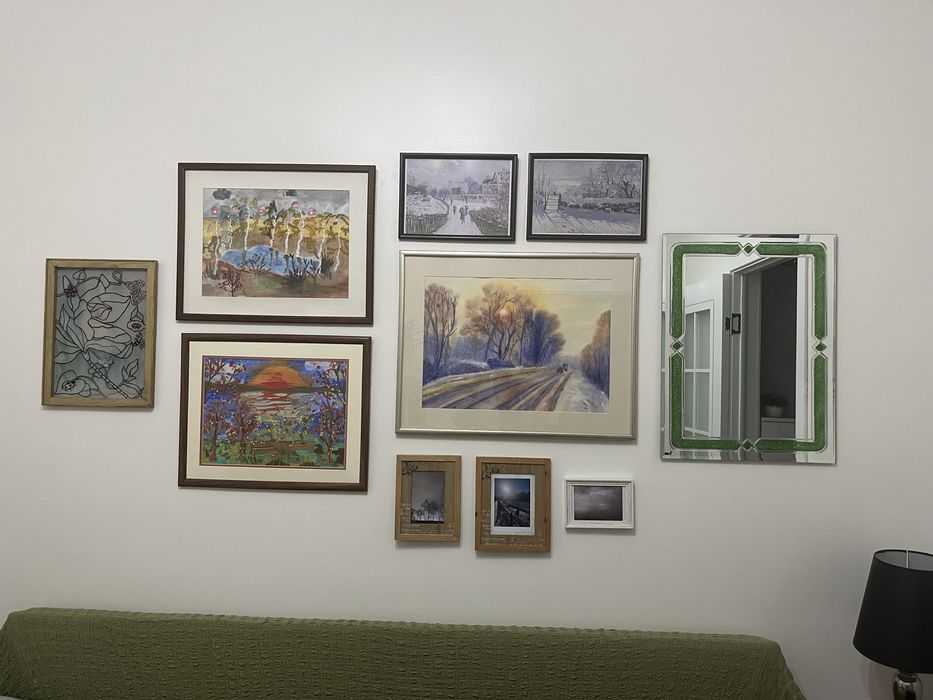 Картины в рамах, багетах, холсте