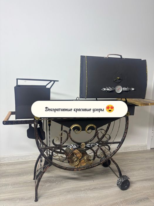 Декоративный метровый мангал