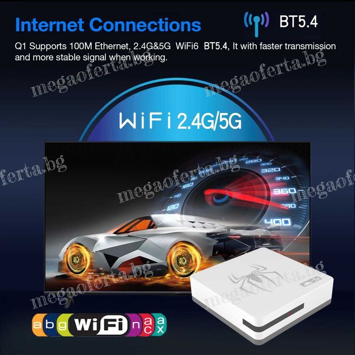 2025 G7 Android Game TV Box 8K HD Конзола с 28 656 Ретро Игри