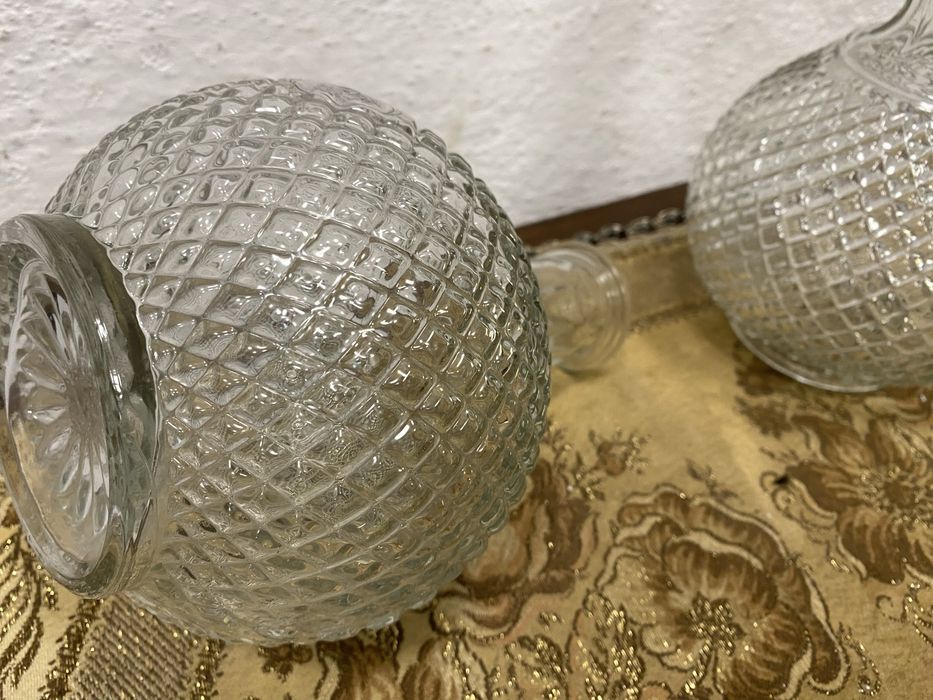 Кристални гарафи Kitchen Goods Великобритания 1950 гарафа