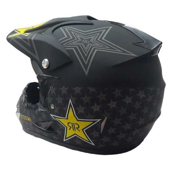 Каска за мотор Automat, Кросова, 0222, S и M размер, Черен