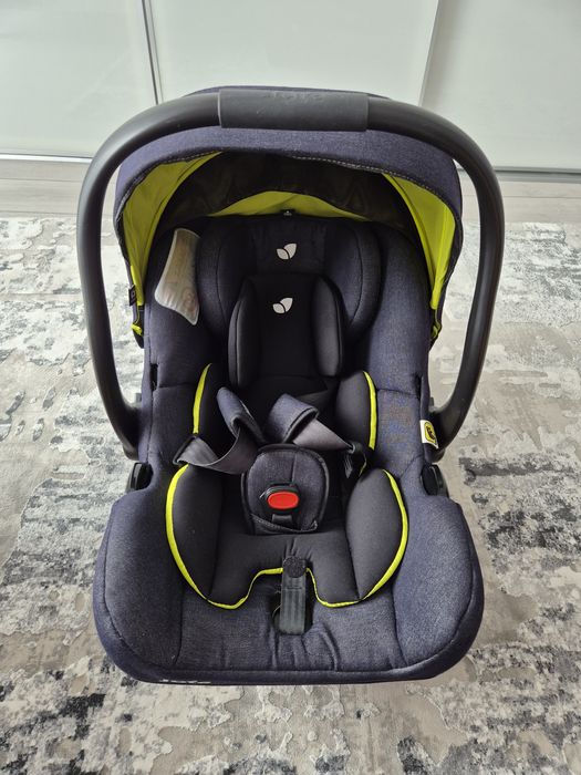 Scaun - Scoică auto bebeluși Joie – stare bună, utilizabilă fără bază ISOFIX