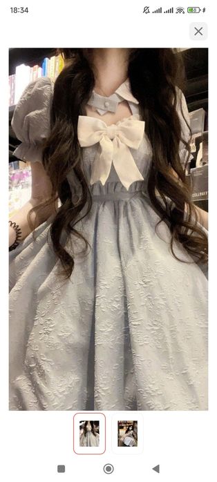 Продам красивое платье в аниме стиле