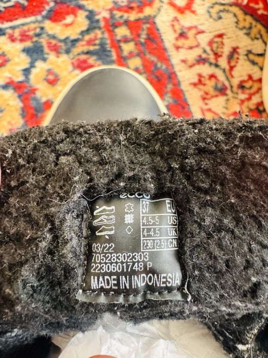 Зимняя обувь ecco