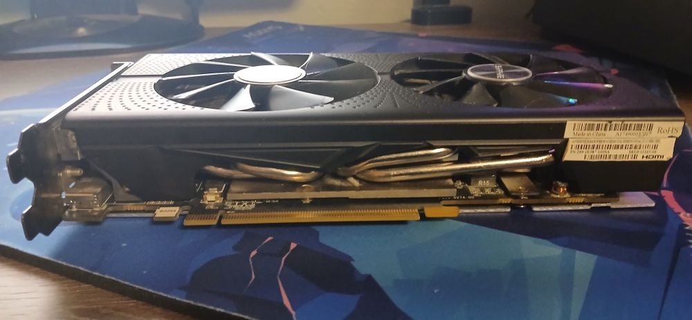 Vând placa video rx 580 4gb
