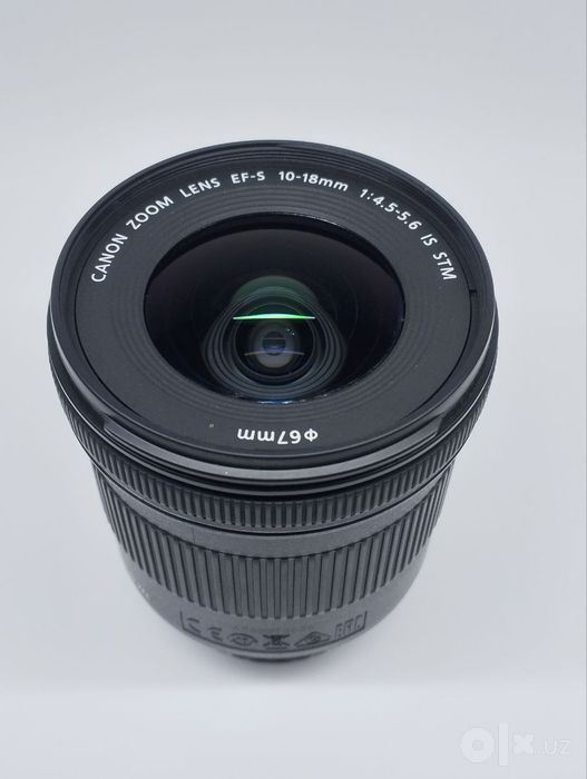 Canon 10-18mm, yangidek holatda
