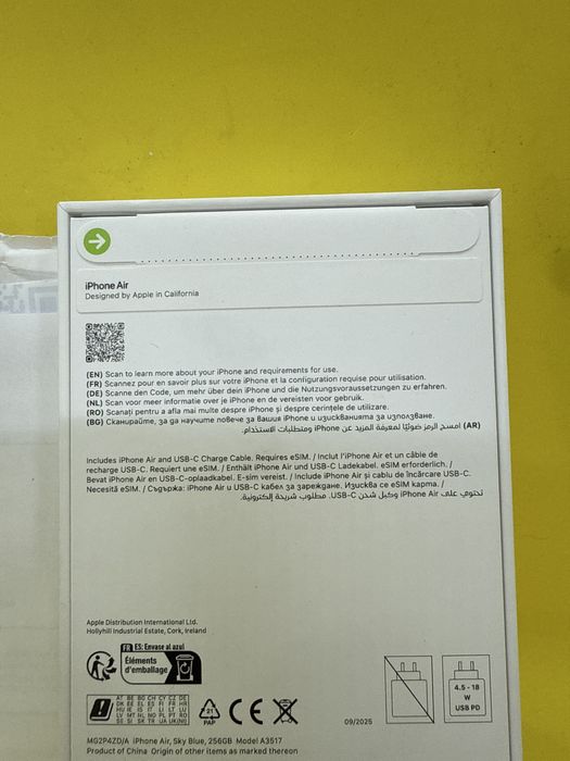 Apple iPhone Air 256GB Sigilat Factura si Garanție