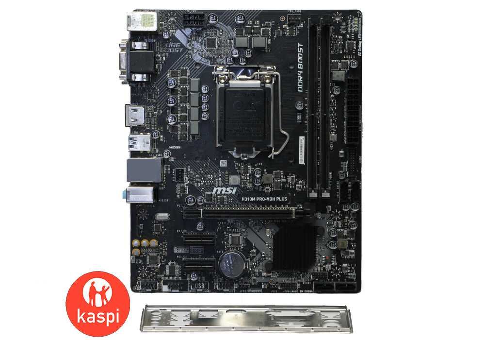 Мат.Плата LGA 1151 MSI H310M PRO-VDH Plus 2x DDR4