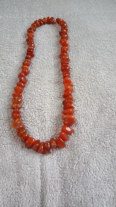 Продаются бусы из натурального,природного сердолика