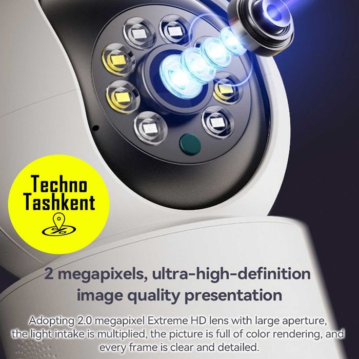 Yesido KM10 HD двусторонняя, голосовая, интеллектуальная камера Wi-fi