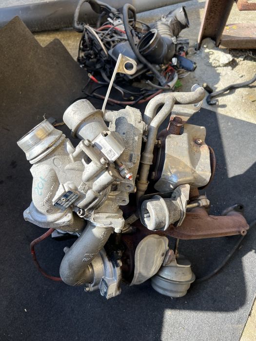 Biturbo turbine bmw x1 seria 1  123d 204cp