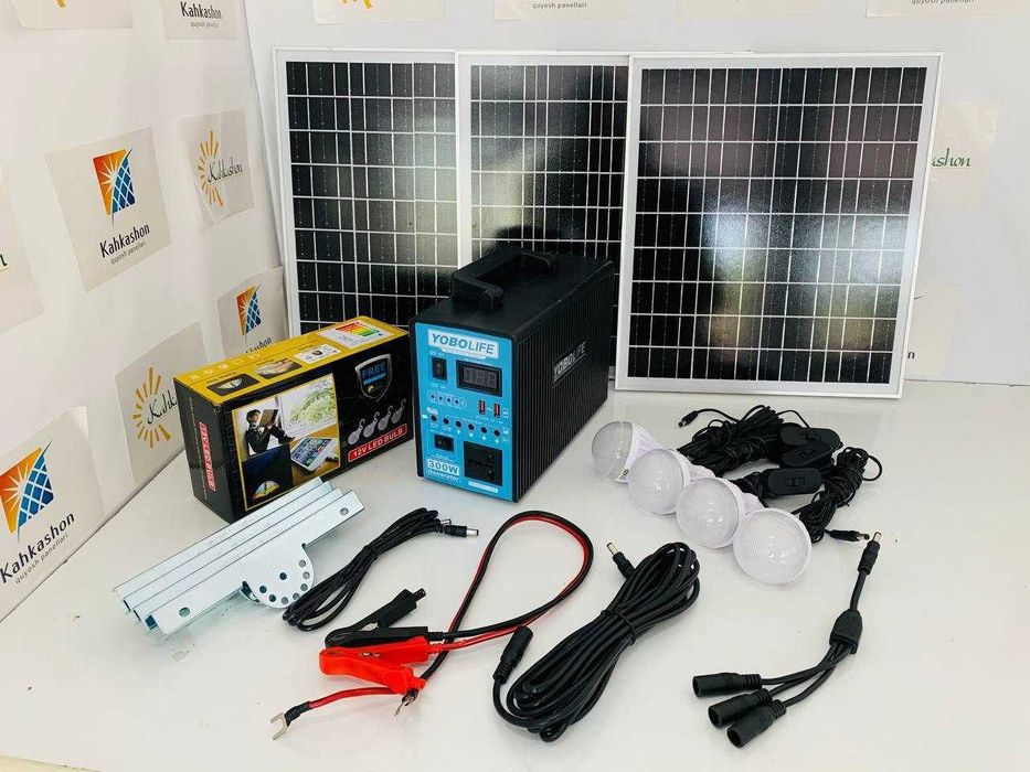 Bepul chiroq avtanom mini stansiya. Chegirma narxlarda