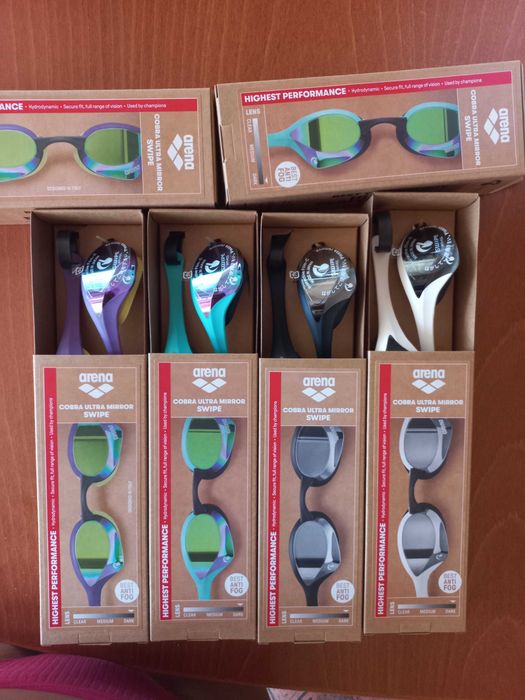 Очила за плуване Арена кобра за открит басейн