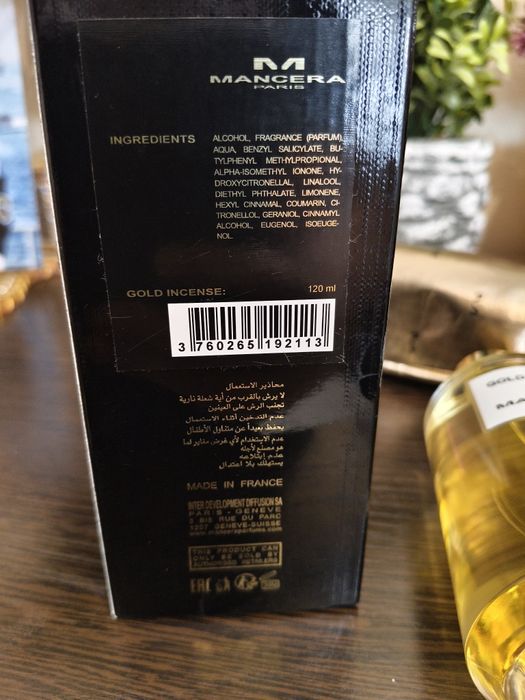 Парфюм Gold Incense Mancera