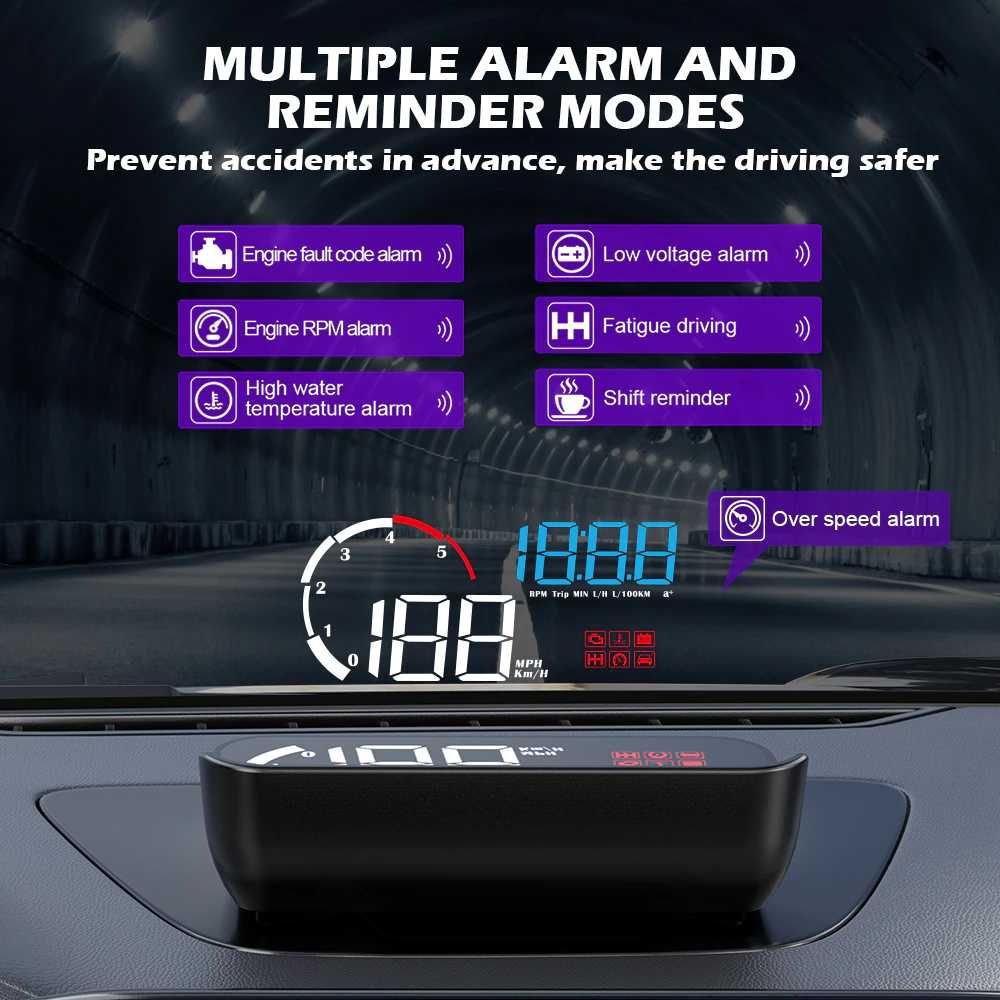 HUD модель M10 OBD2 Проектор на лобовое стекло автомобиля: 330 000 сум ...