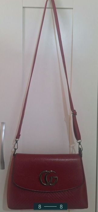 Новая  кожаная сумка Poland