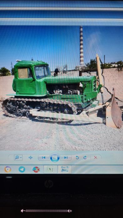 Бульдозер дт-75 "Казахстан"