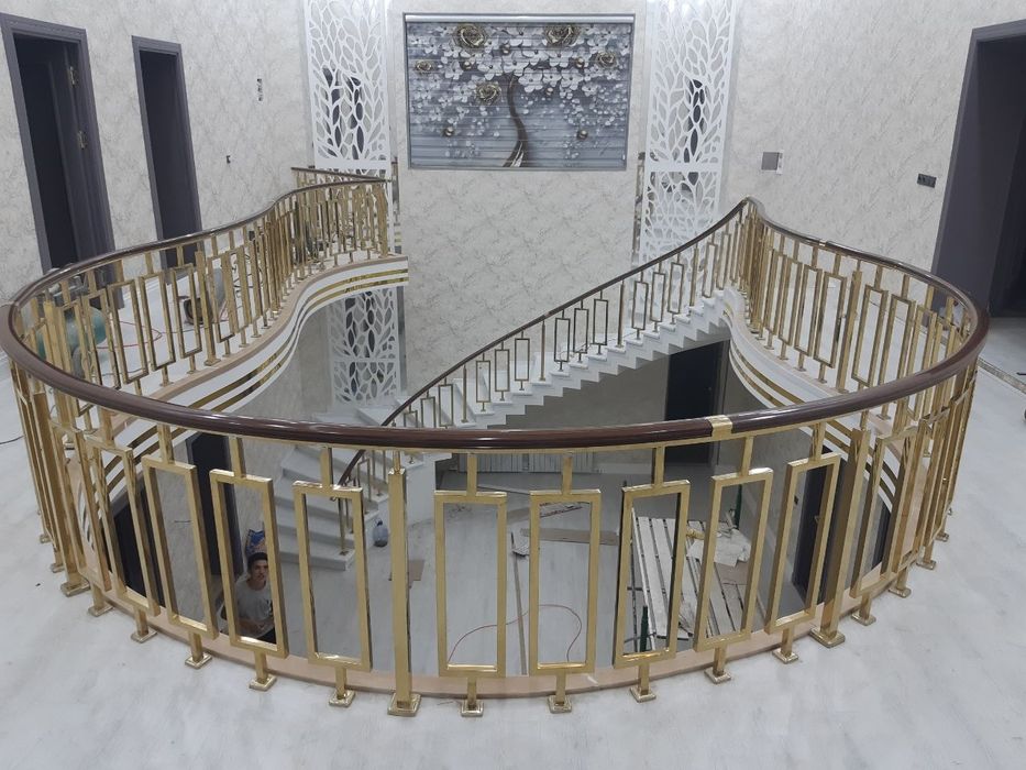 Нержавейка перила 265000 стеклянный козерог