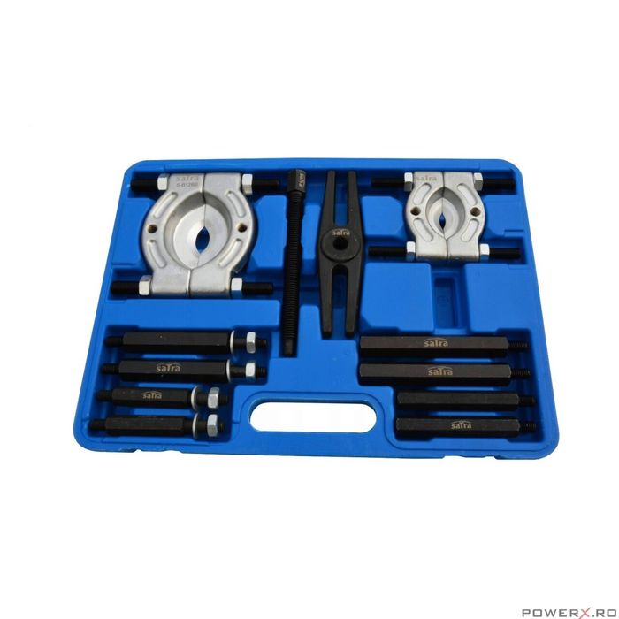 Trusa pentru extras rulmenti, set extractoare, 12 piese, Satra