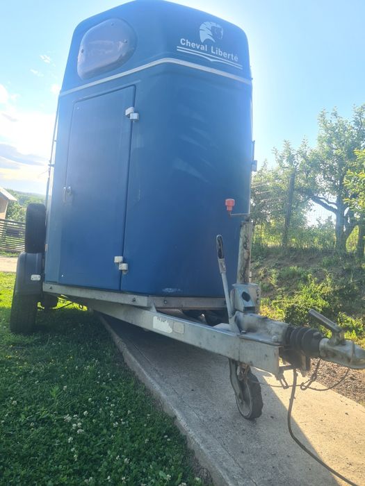Remorca transport cai