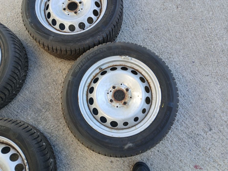 Anvelope m-s cu jante smart R15 4×100  hankok 2021