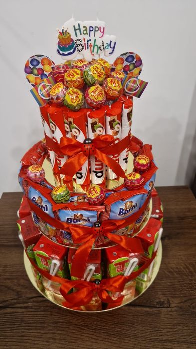 Aranjament cristelnita,Decor cristelnita, biserica,Tort dulciuri ambal