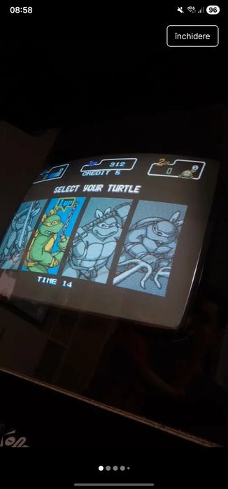 TMNT Konami Originală PCB Jamma
Versiunea japoneză – 2 juc