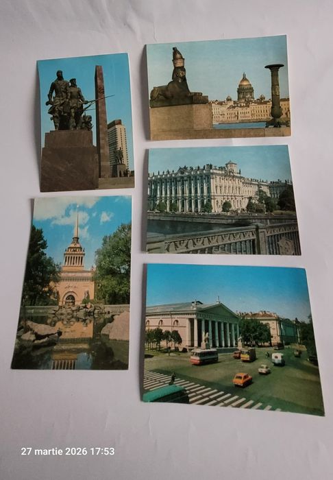 Cărți POSTALE noi din URSS an 1979