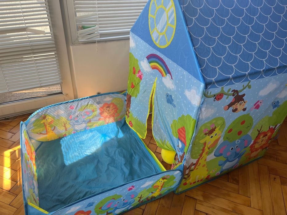 Детски кът , играчка с 2 зони. Чисто ново