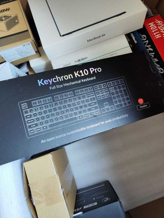 Беспроводная клавиатура Keychron K10 Pro Brown RGB (срочно)