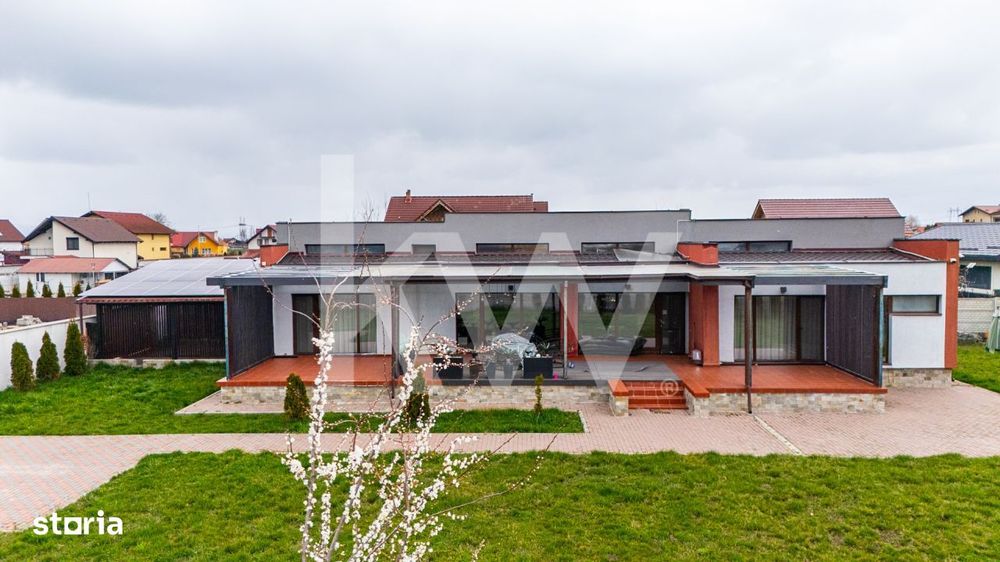 Inchiriere casa moderna cu 3 camere, teren 1450 mp - zona Stupini, Bra