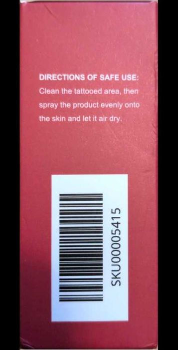 Tatuaj Spray Mild&Moisturizing 30 ml