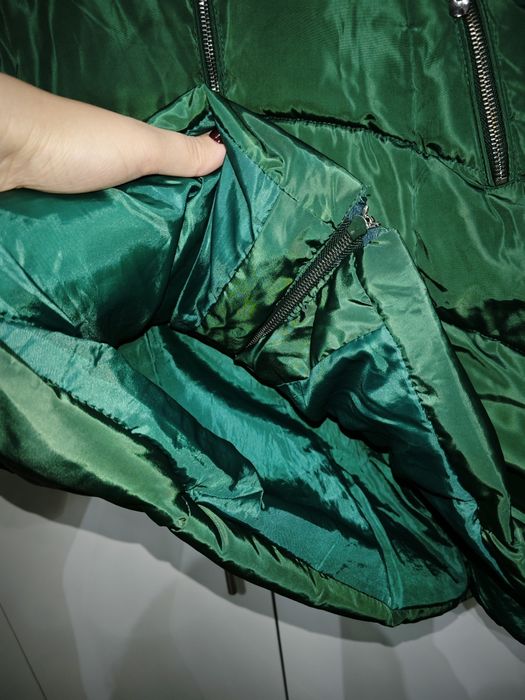 Зимно зелено яке