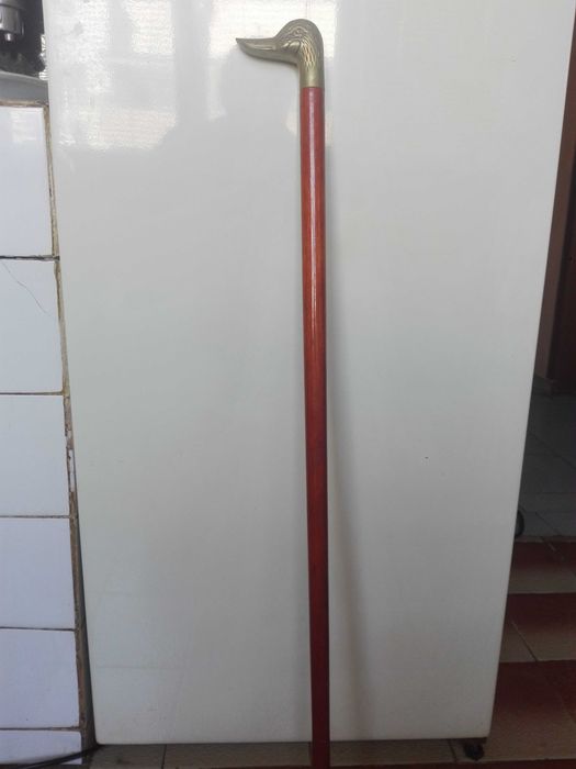 Стар щик от турски Маузер и туристически бастун..