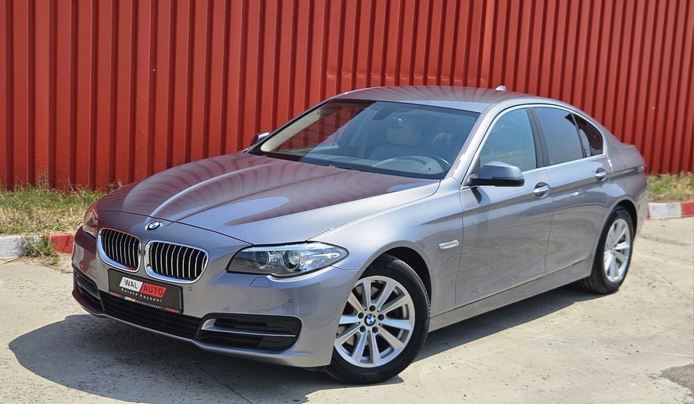 Bmw 520D 150 cp Euro 6 2015.05  Cutie Automata 8+1 Xenon+ Led Navi Mare -Piele-Jante R17-Clima