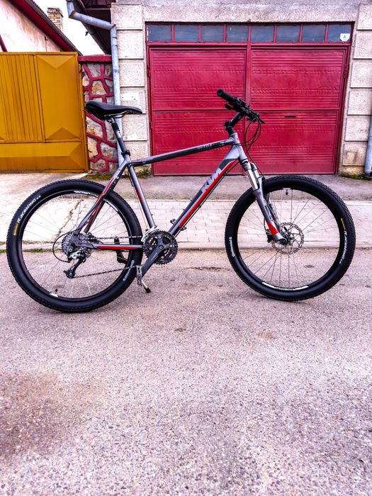 Bike bicicleta hard tail mtb KTM Ultra Trail 26" Continental Race King 2.2 cadru aluminiu L/XL Shimano Deore XT furca SR Suntour XCM