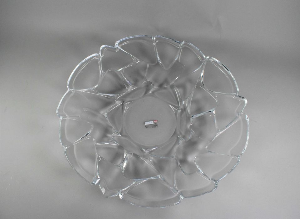 Стъклен поднос за плодове