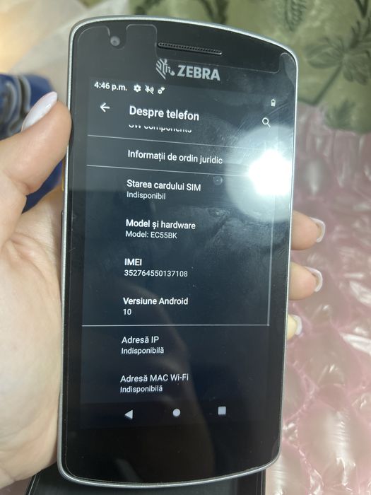 Zebra EC55BK – Terminal Mobil