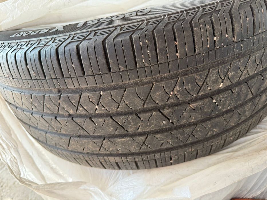 255/45/20 летние continental cross contact