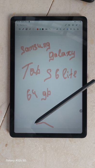 Zo‘r Holatda Galaxy Tab S6 Lite Sotiladi! S-Pen Bilan!
